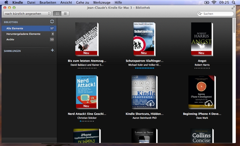 Kindle Reader For The Mac